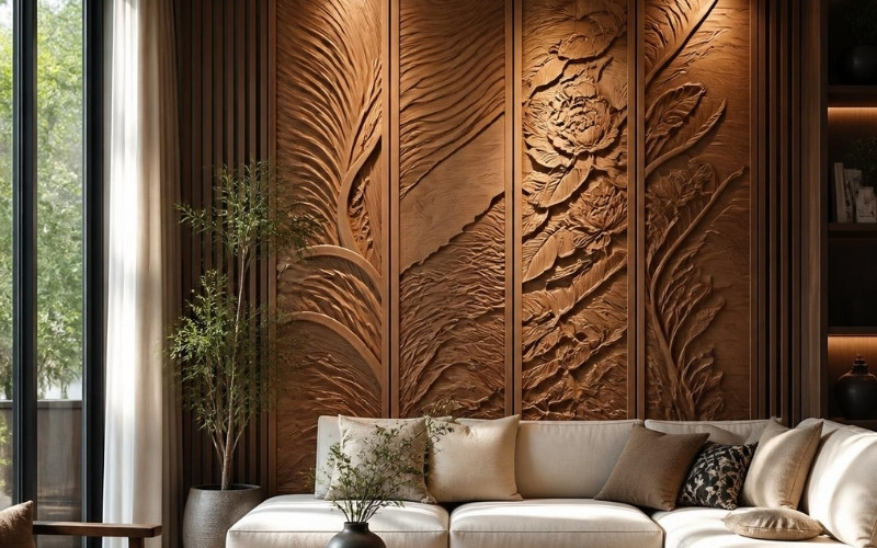 Decorative Wall Panel Installation